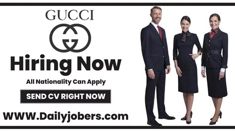 gucci careers retail|gucci career opportunities.